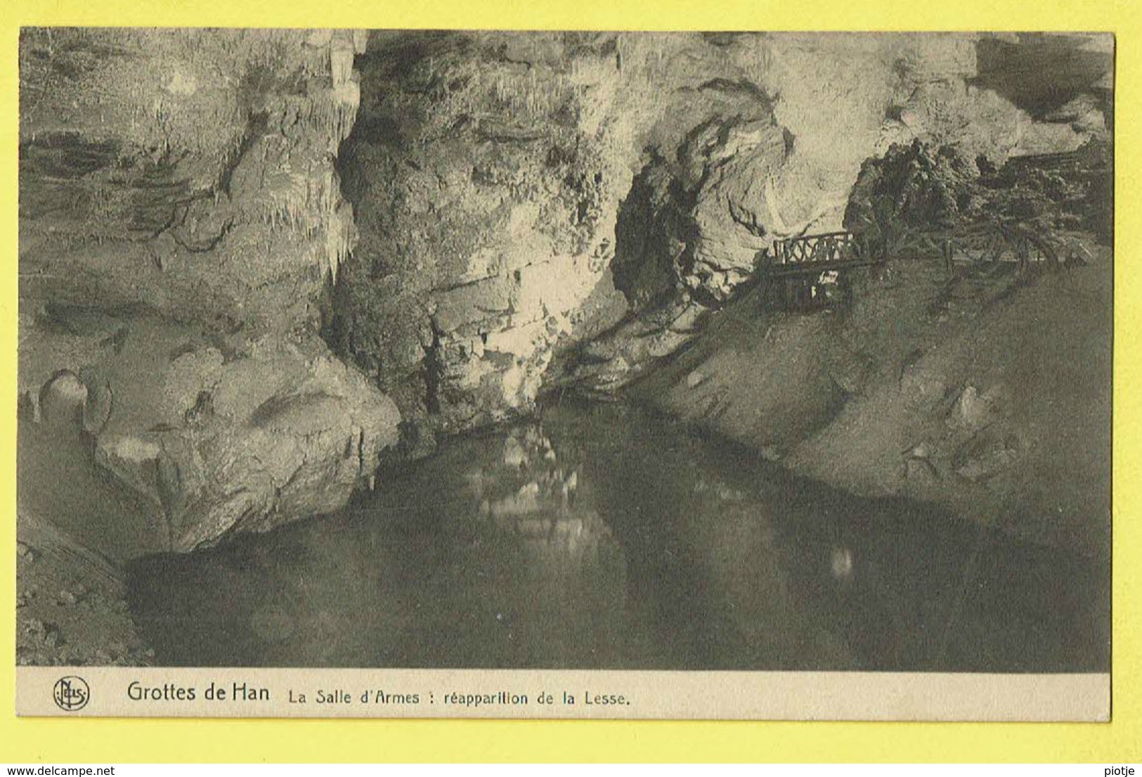 * Han Sur Lesse (Rochefort - Namur - La Wallonie) * (Nels) Grottes De Han, Salle D'armes, Réapparition De La Lesse, Grot - Rochefort