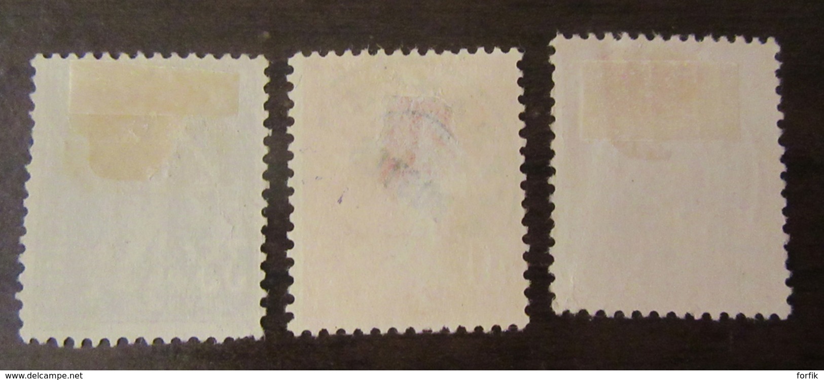 France - Lot de 31 timbres Semeuse Préoblitérés sur charnières dont multiples pour étude - Dont YT n°47 et 60