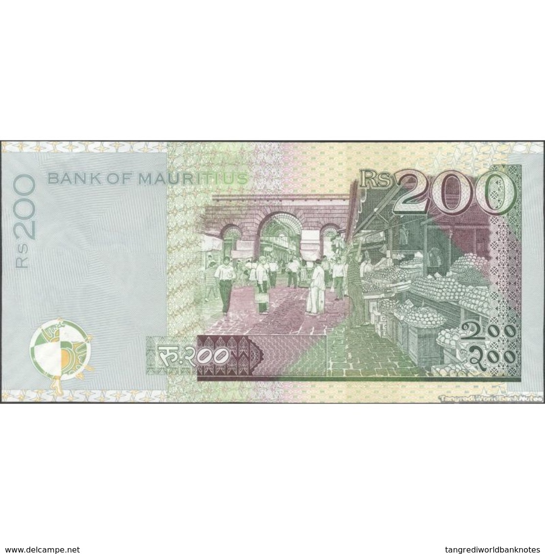 TWN - MAURITIUS 61b - 200 Rupees 2013 Prefix CD UNC - Maurice