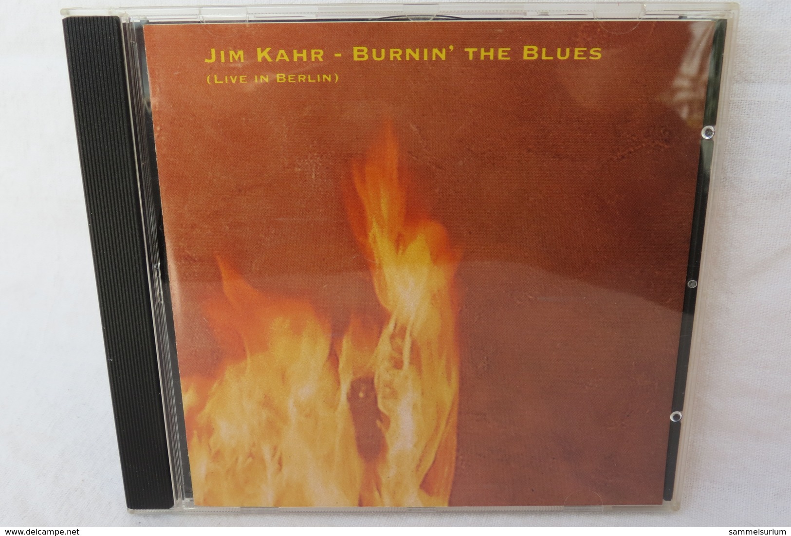 CD "Jim Kahr" Burnin' The Blues, Live In Berlin - Blues