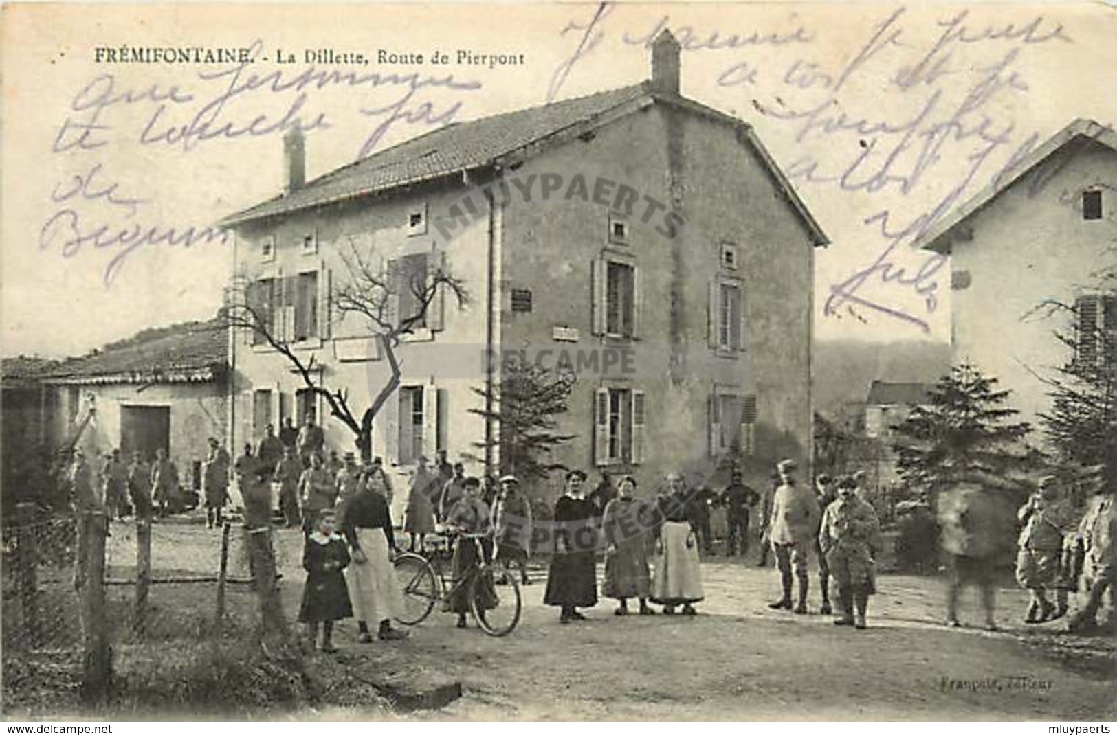 /!\ 9582 - CPA/CPSM - 88 - Fremifontaine : La Dillette, Route De Pierrepont - Autres & Non Classés