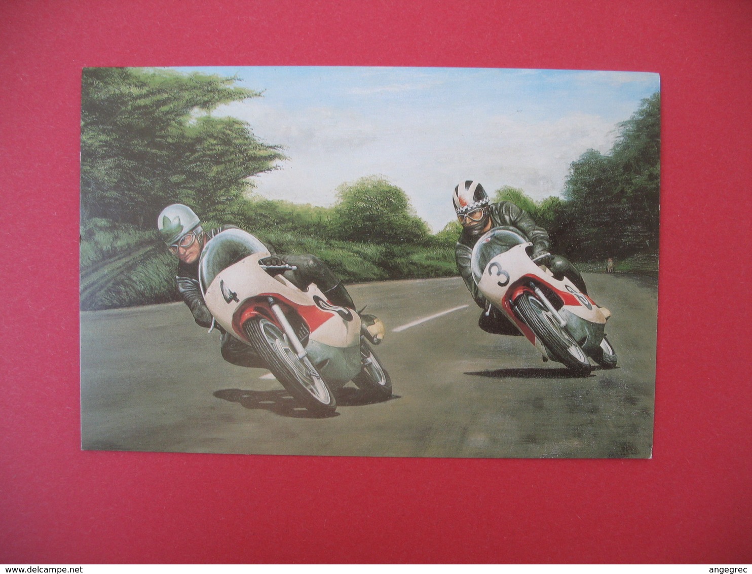 Carte Moto  Japanese Classics  - Bill Ivy And Phil Read  Yamaha 125 - Moto