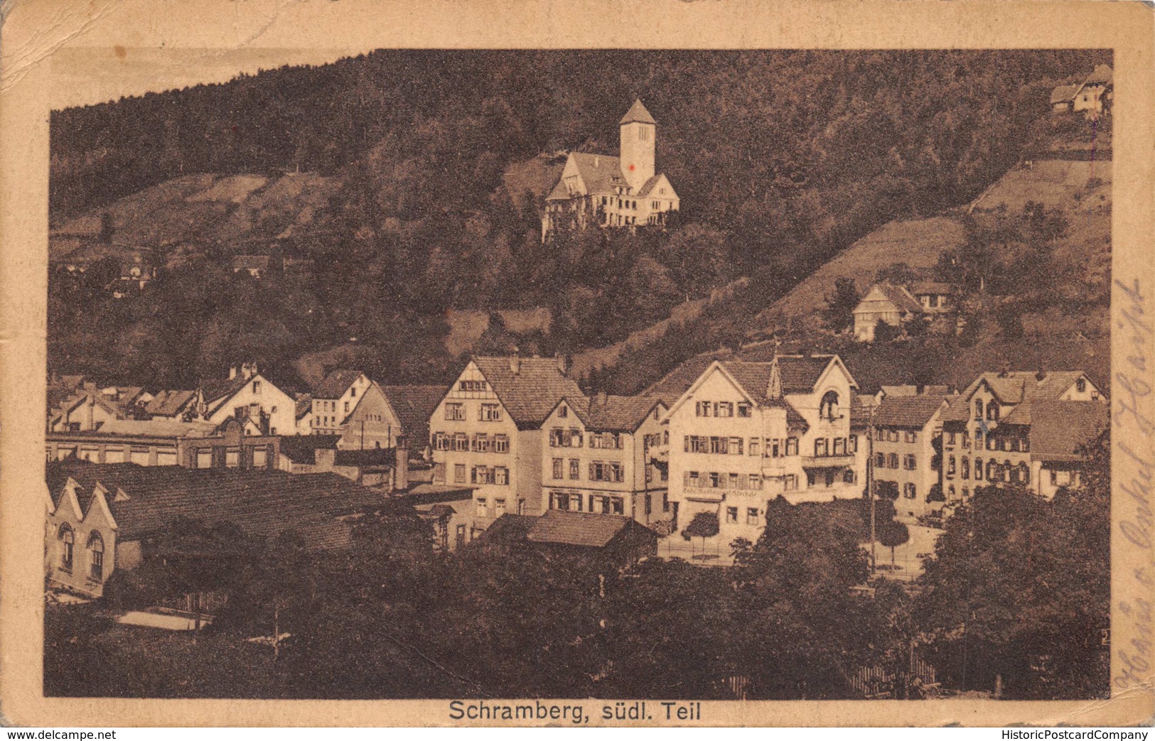 SCHRAMBERG Südl. TEIL GERMANY PHOTO POSTCARD 39218 - Schramberg