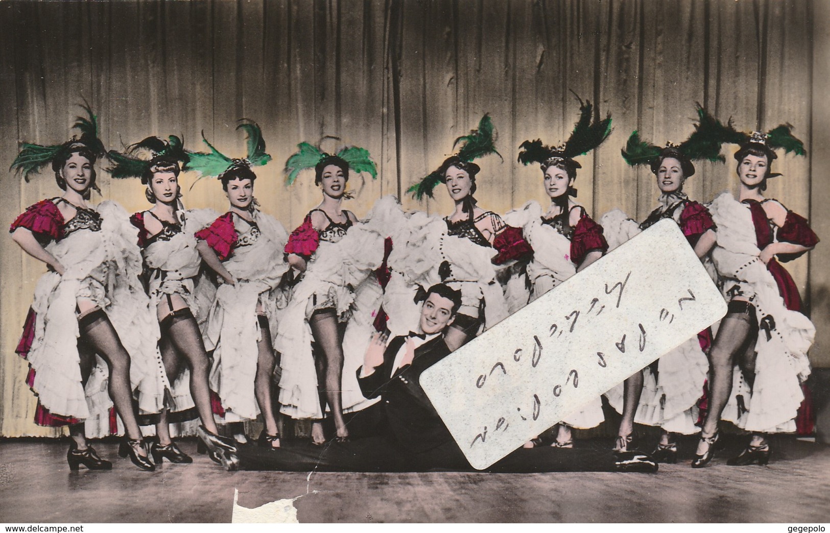 PARIS - LE BAL DU MOULIN ROUGE - Le Ballet Du French Cancan Dans Les Années 50 - Paris La Nuit