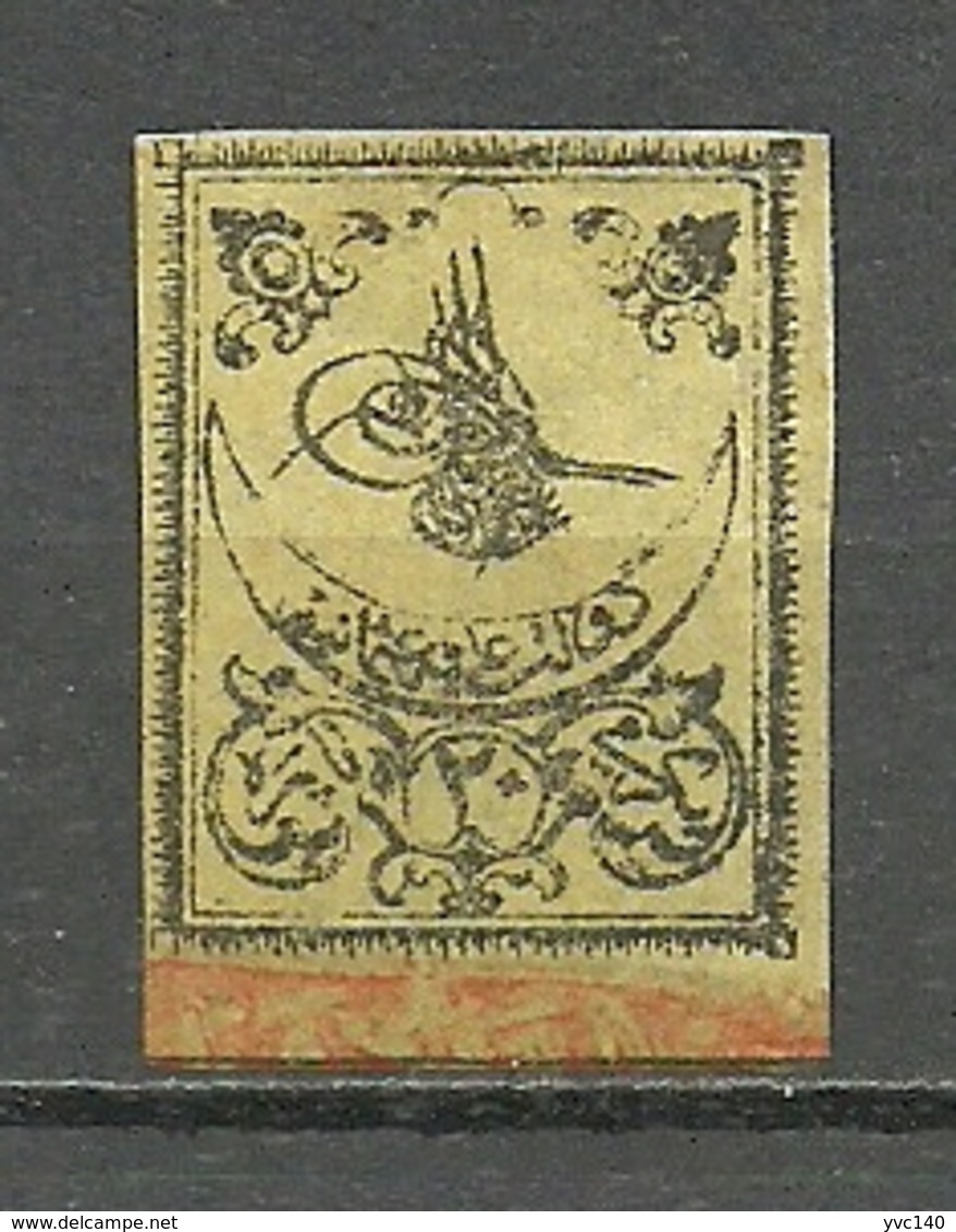 Turkey; 1863 Tughra Stamp 20 P. 3rd Issue (Thick Paper) - Neufs