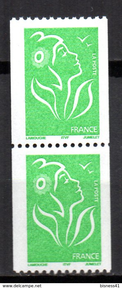 Col12 France Variété Marianne Lamouche  N° 3742 / R3715 Phosphore A Cheval  Neuf XX MNH Luxe - Neufs