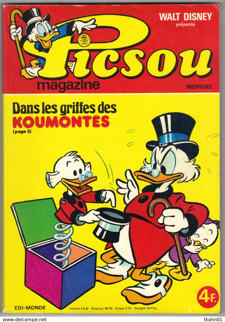 PICSOU-MAGAZINE N°61 - Picsou Magazine