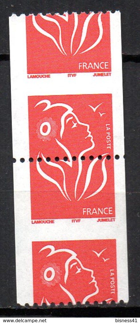 Col12 France Variété Marianne Lamouche  N° 3743 / R3716 Piquage A Cheval   Neuf XX MNH Luxe - Neufs