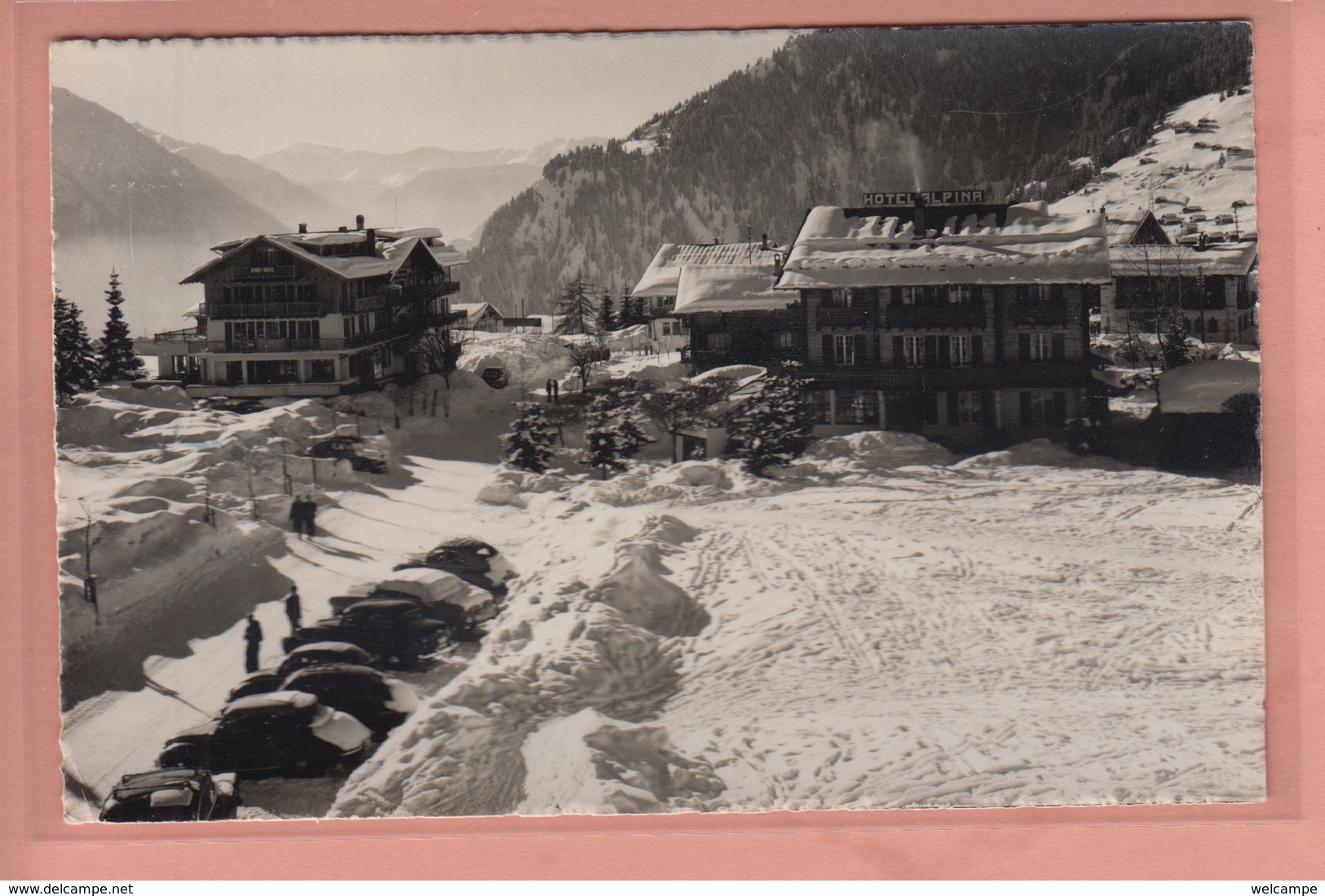 OUDE POSTKAART ZWITSERLAND - SCHWEIZ -   VERBIER - ED. DARBELLAY 7198 - Autres & Non Classés