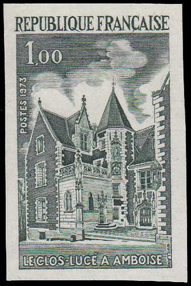 FRANCE Essais  1759 Essai En Vert De Gris: Le Clos-Lucé à Amboise - Otros & Sin Clasificación