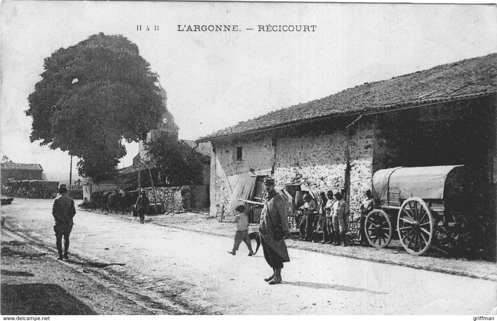 L'ARGONNE RECICOURT 1916 TBE - War 1914-18