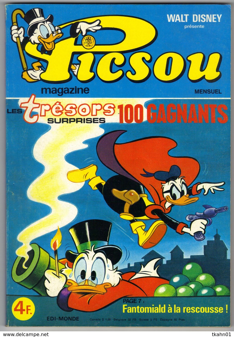 PICSOU-MAGAZINE N° 75 - Picsou Magazine