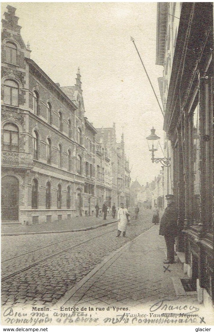 MENIN - Entrée De La Rue D' Ypres - Menen