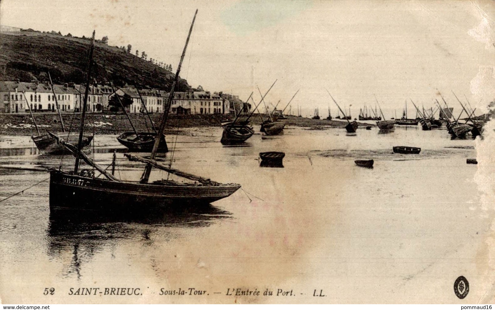 CPA Saint-Brieuc Sous-la-Tour L'entrée Du Port - Autres & Non Classés