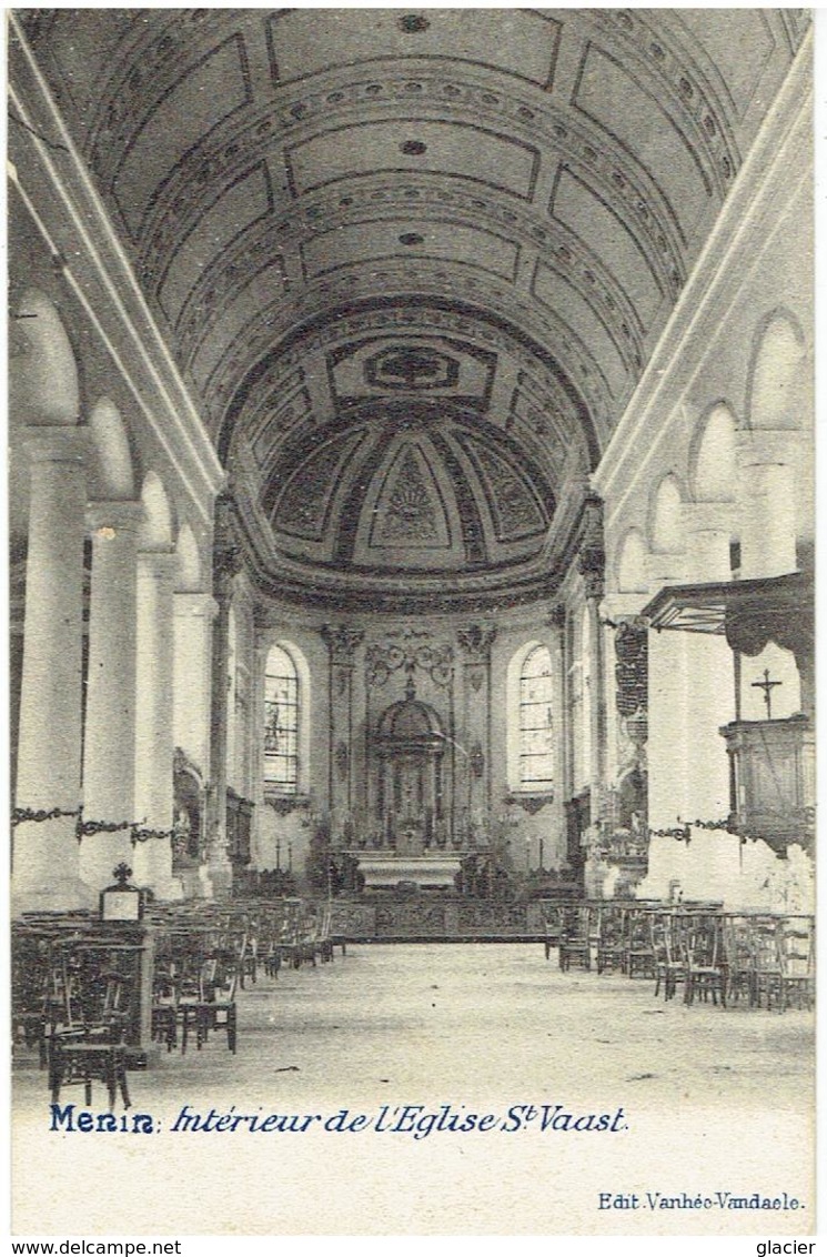 MENIN - Intérieur De L' Eglise St Vaast - Menen