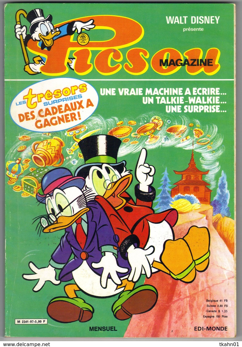 PICSOU-MAGAZINE N° 97 - Picsou Magazine