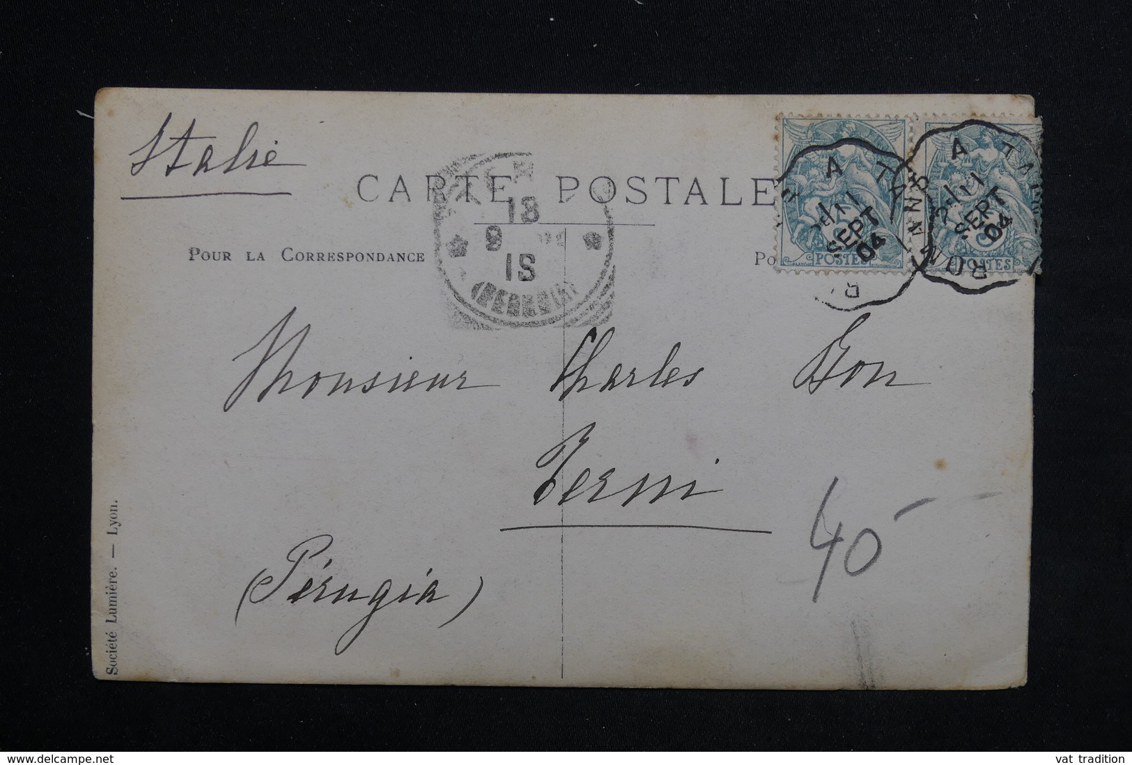 FRANCE - Carte Postale Photo - Curson - La Gare Et Un Coin De Parc Privé - L 23460 - Other & Unclassified