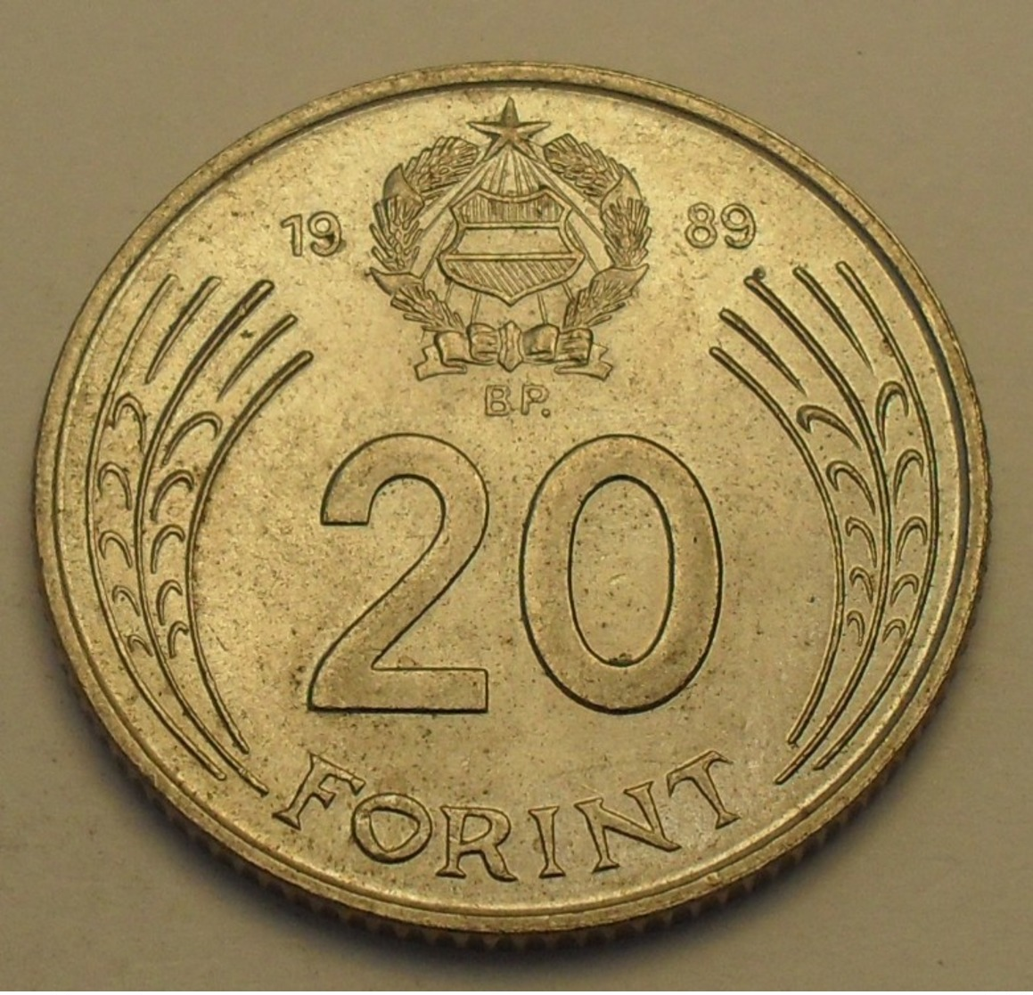 1989 - Hongrie - Hungary - 20 FORINT BP - KM 630 - Hongarije