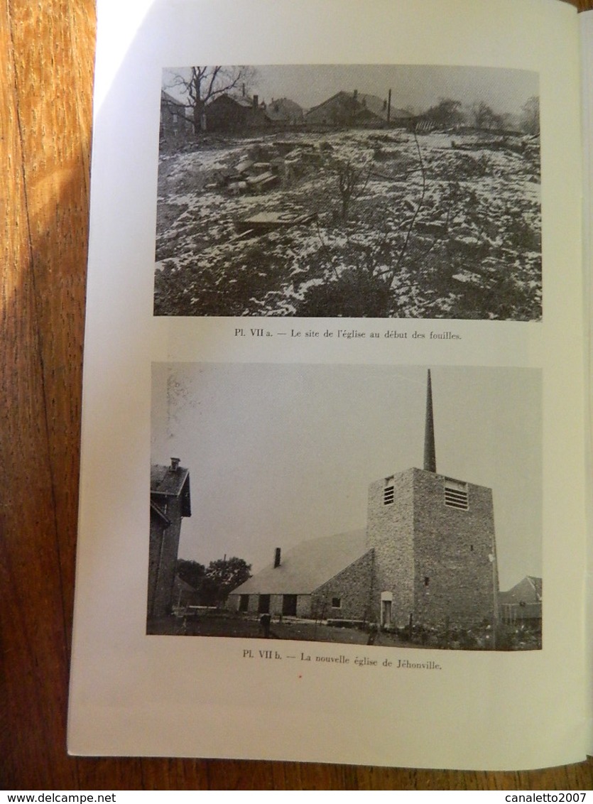 ARDENNE ET FAMENNE N° 4 DE 1962-PHOTO-PLAN DE L'EGLISE DE JEHONVILLE - Belgien