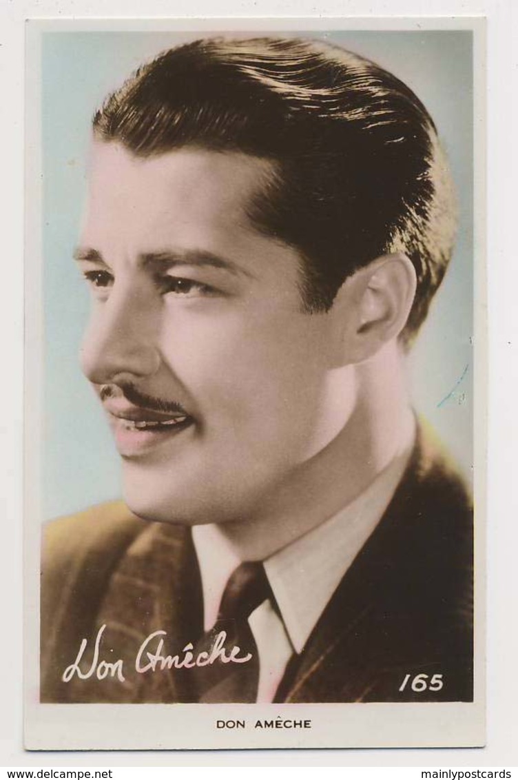 AK22 Film Stars - Don Ameche - RPPC - Actors