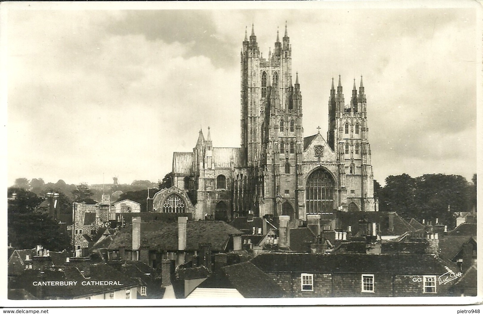 Canterbury (Kent, U. K.) The Cathedral, La Cathedrale, La Cattedrale, Der Dom - Canterbury