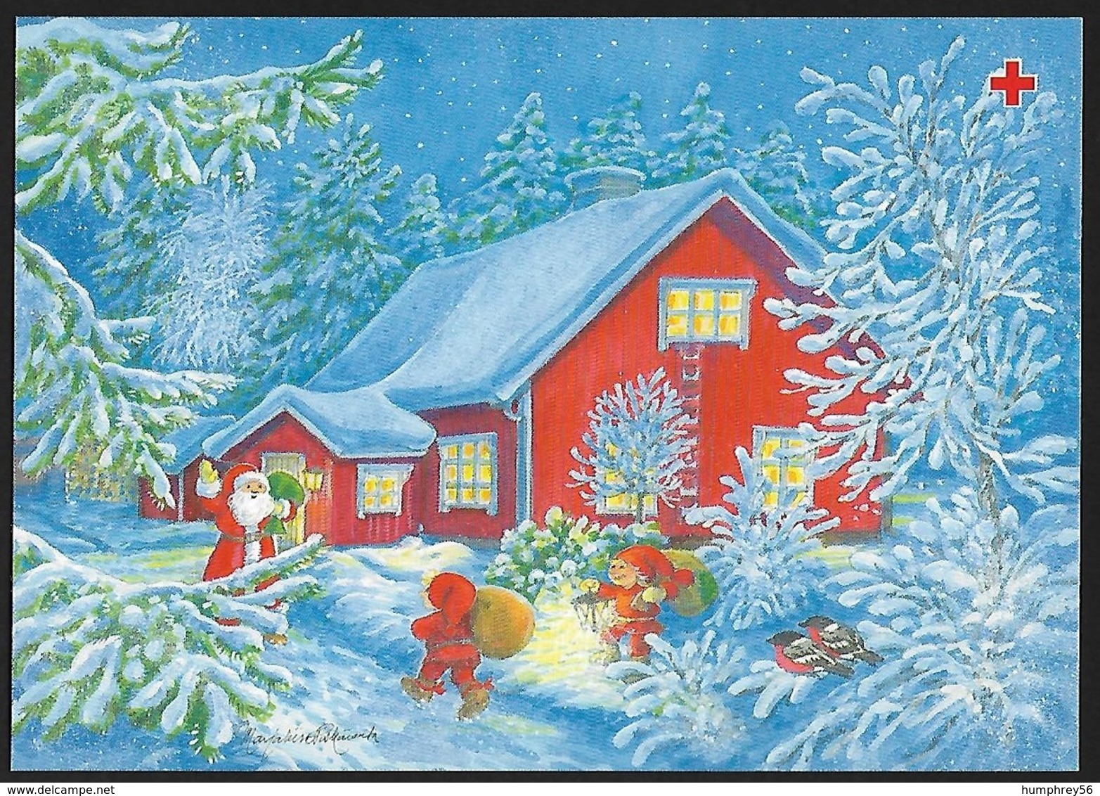 1996 - ALAND - Postal Stationary Card [FDC - Christmas] + MARIEHAMN - Aland