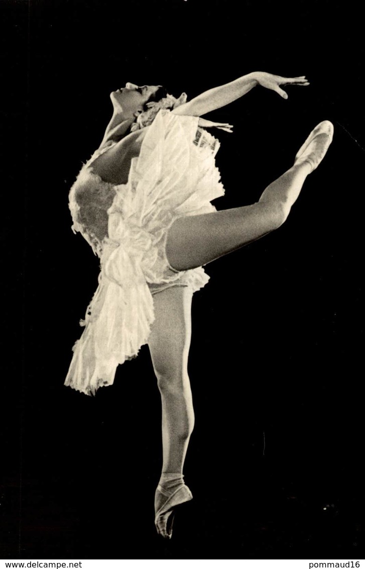 CP Photographie D'une Danseuse Russe - Reproduction ? - Baile