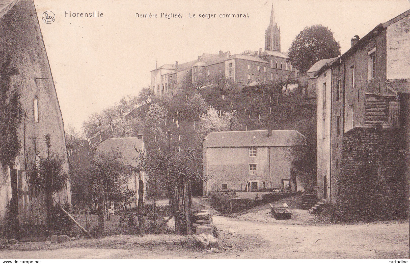 CPA - Florenville - Derrière L'Eglise - Le Verger Communal - NELS - 1913 - Florenville