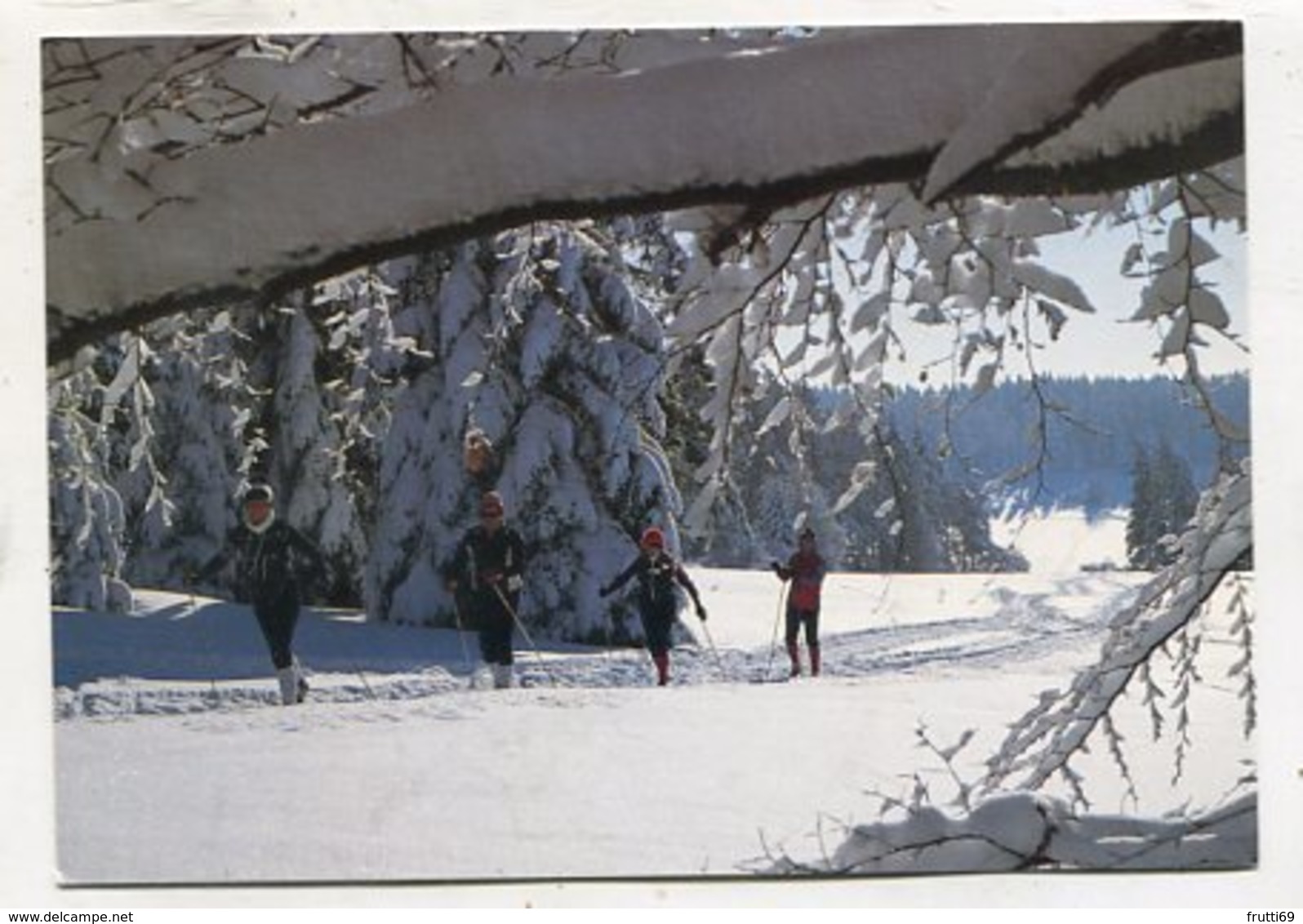 SKI / SKIING - AK 343920 Langlauf Auf Dem Heuberg - Winter Sports