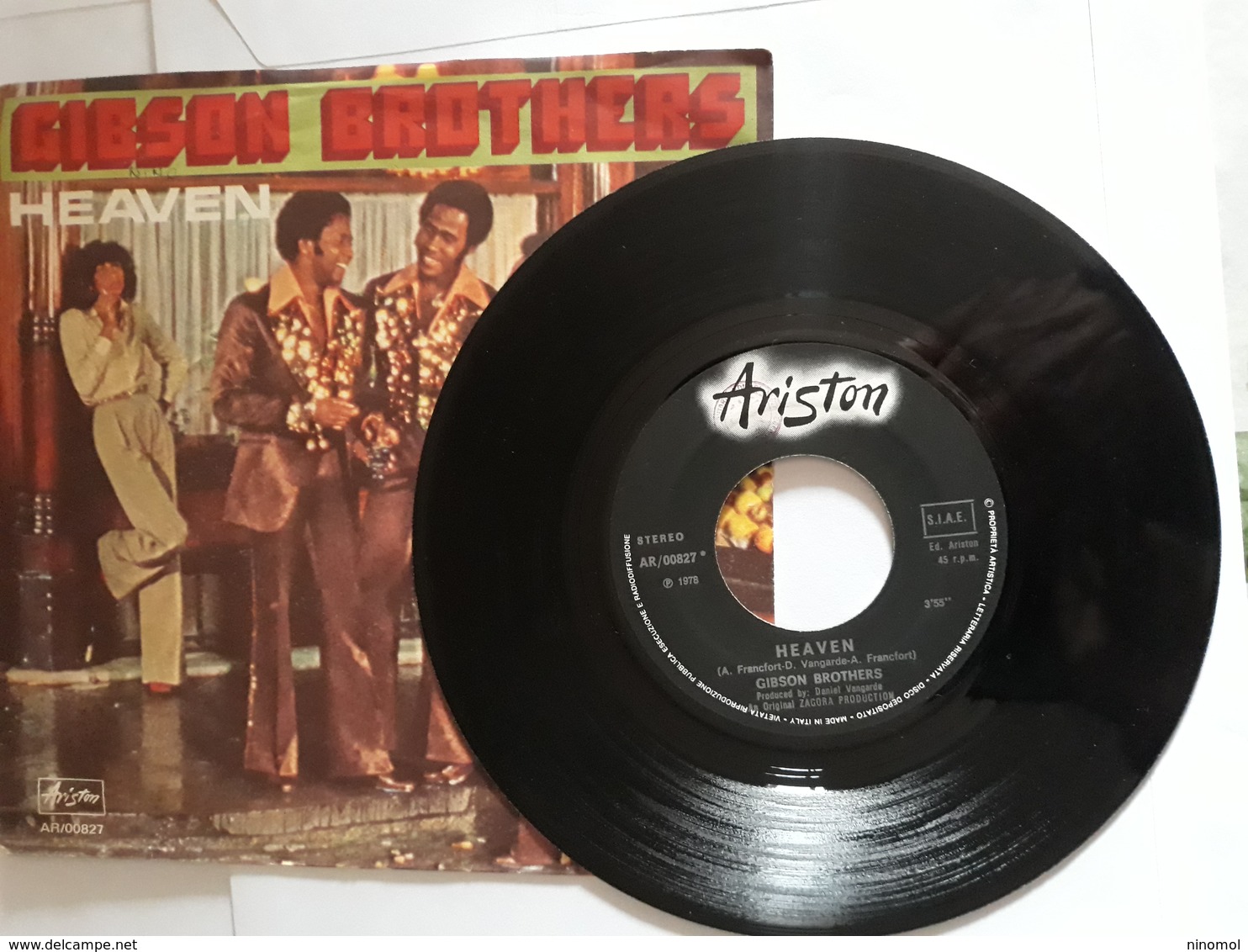 Gibson Brothers  - 1978.  Ariston - Heaven - Disco, Pop