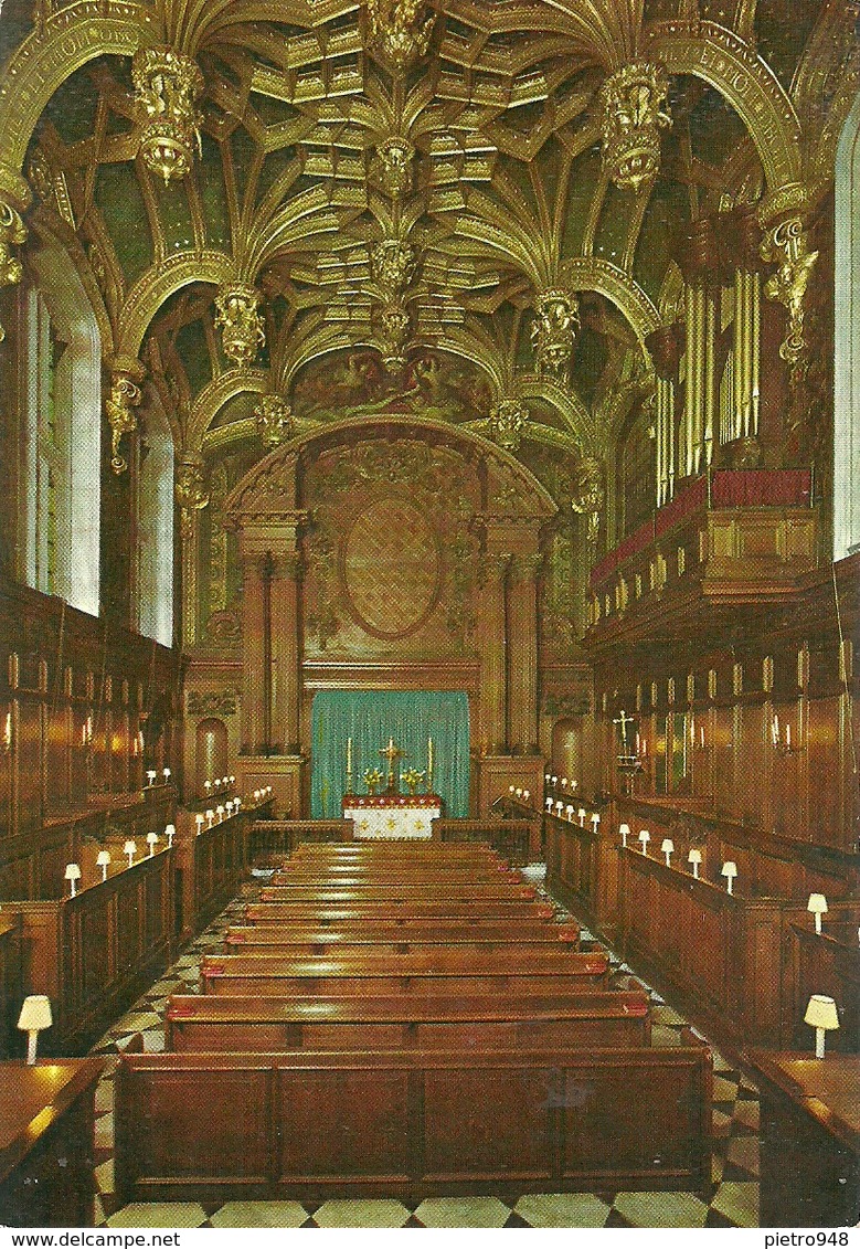 London (England, U. K.) Hampton Court Palace, Middlesex, The Chapel Royal From The Royal Pew - Altri & Non Classificati