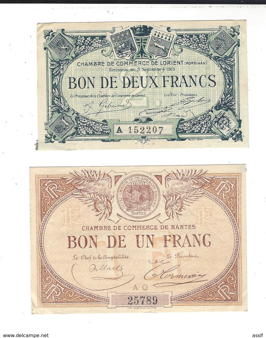 41 BON Billet de Nécessité  France WW1 guerre 1914- 1918