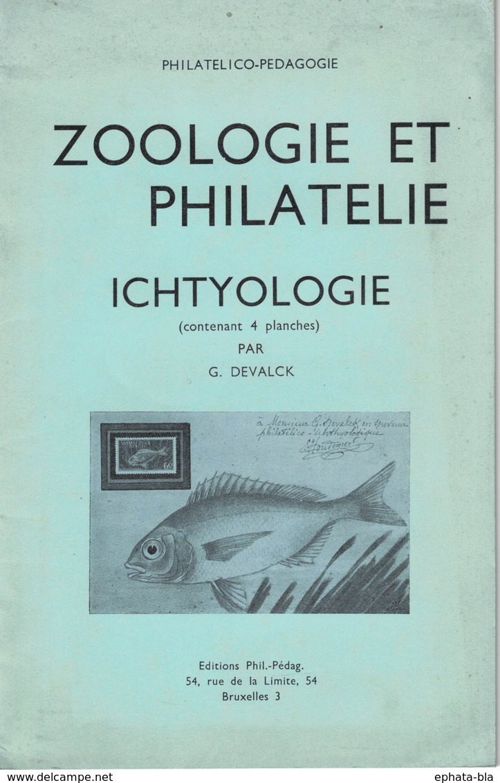 Zoologigie Et Philatélie (Ichtyologie). Thème: Poisson. - Thématiques