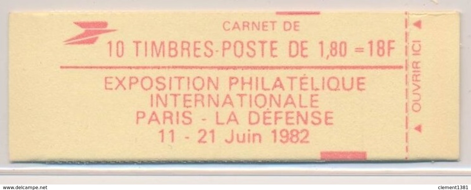 Carnet 2220 C4 Liberte De Delacroix PHILEXFRANCE 82 Tres Bien Ouvert - Autres & Non Classés