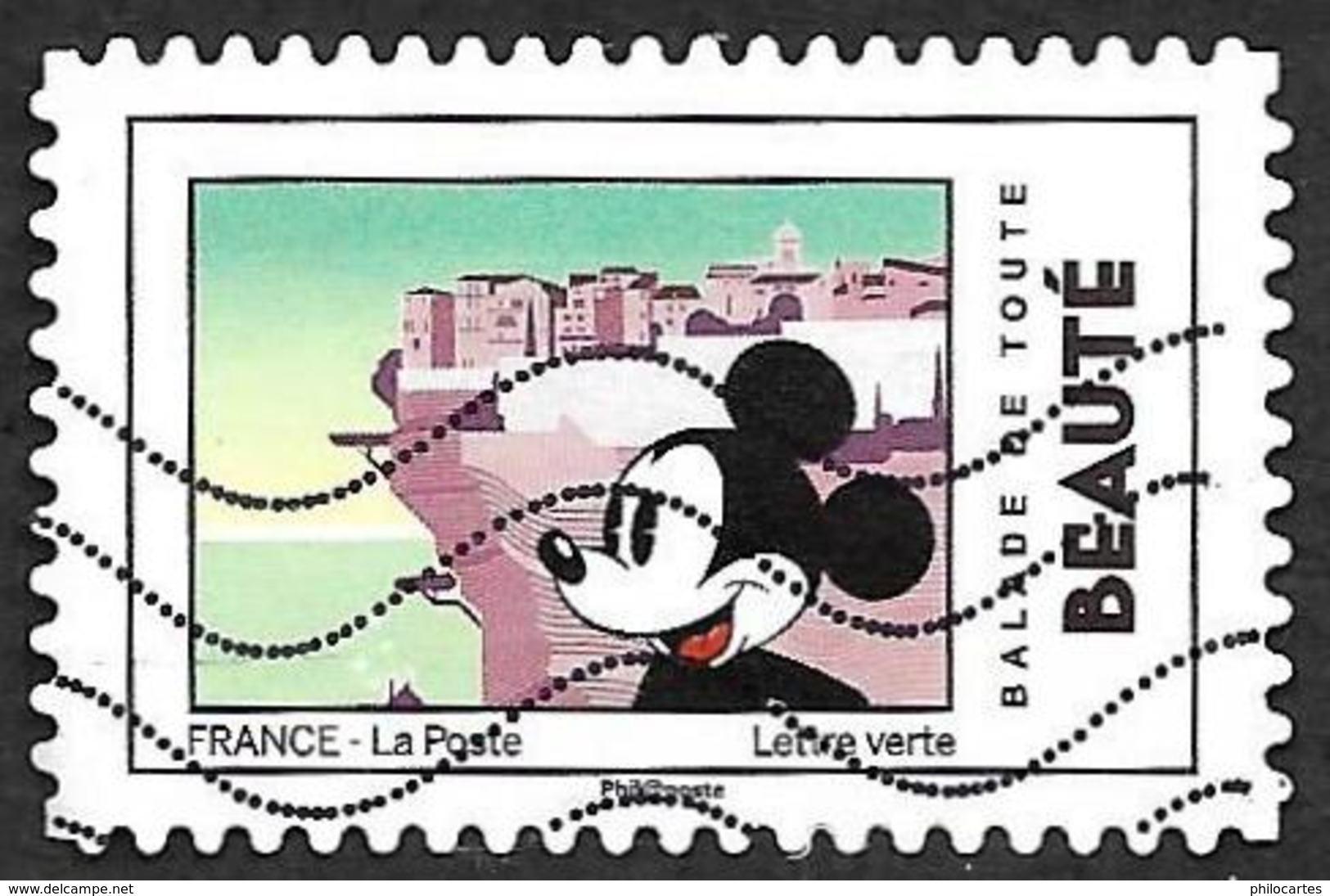 FRANCE 2018  - YT 1586 -  Mickey  - Beauté -   Oblitéré - Oblitérés