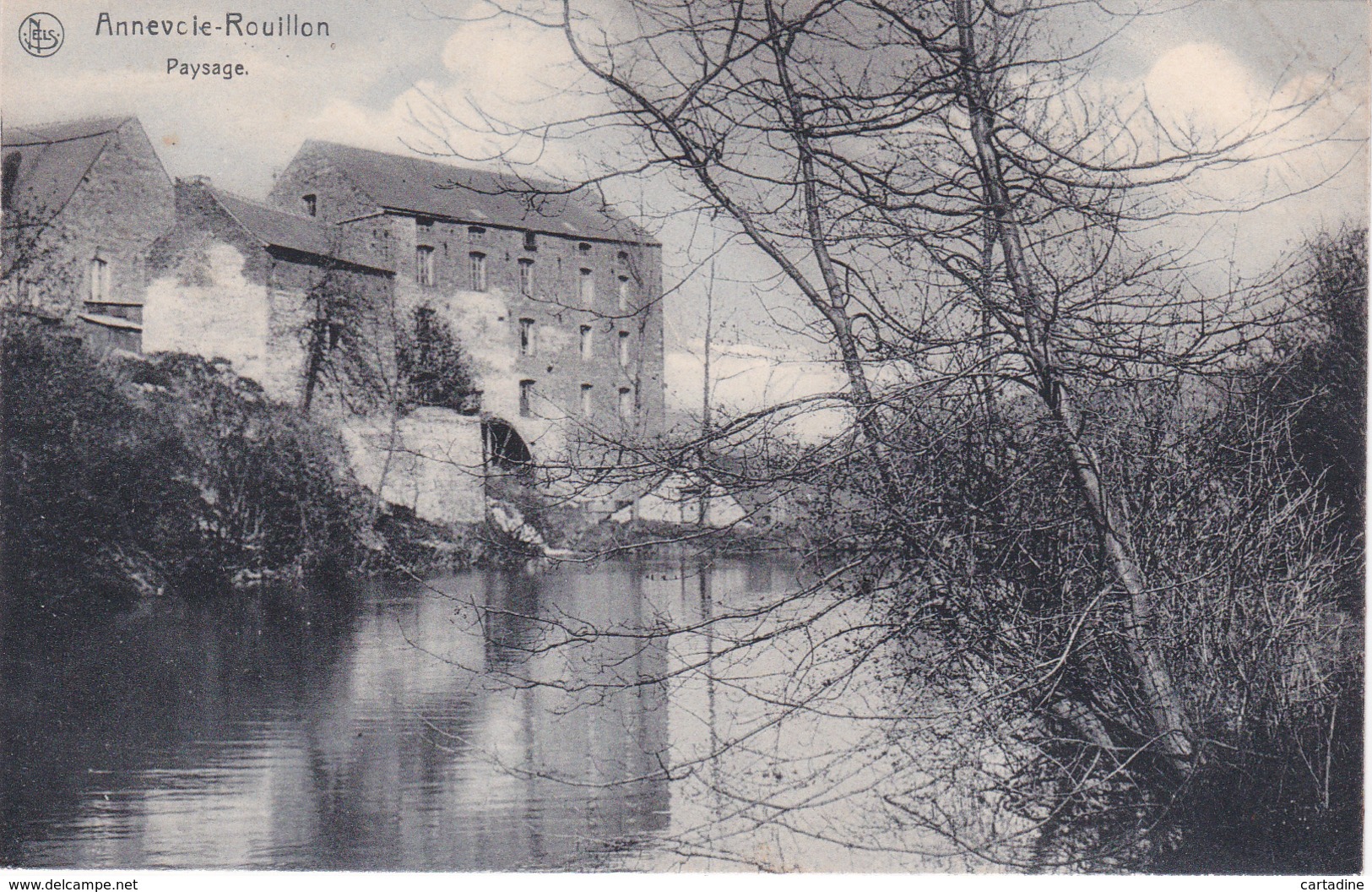 CPA - Annevoie-Rouillon - Paysage - Carte Bleutée - Moulin - NELS Série Godinne N° 11 - Anhée