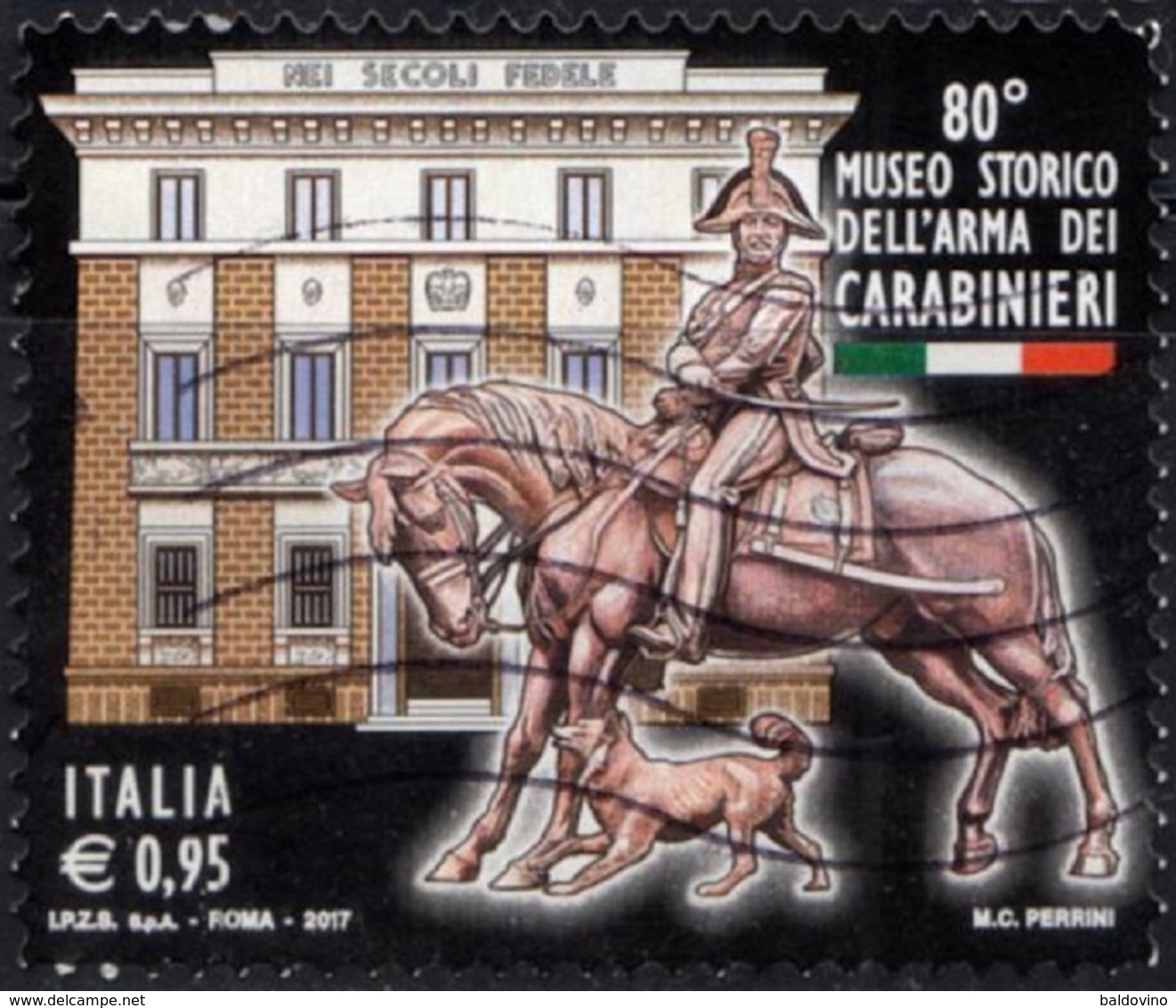 Italia 2017 Museo Storico Carabinieri - 2011-20: Oblitérés