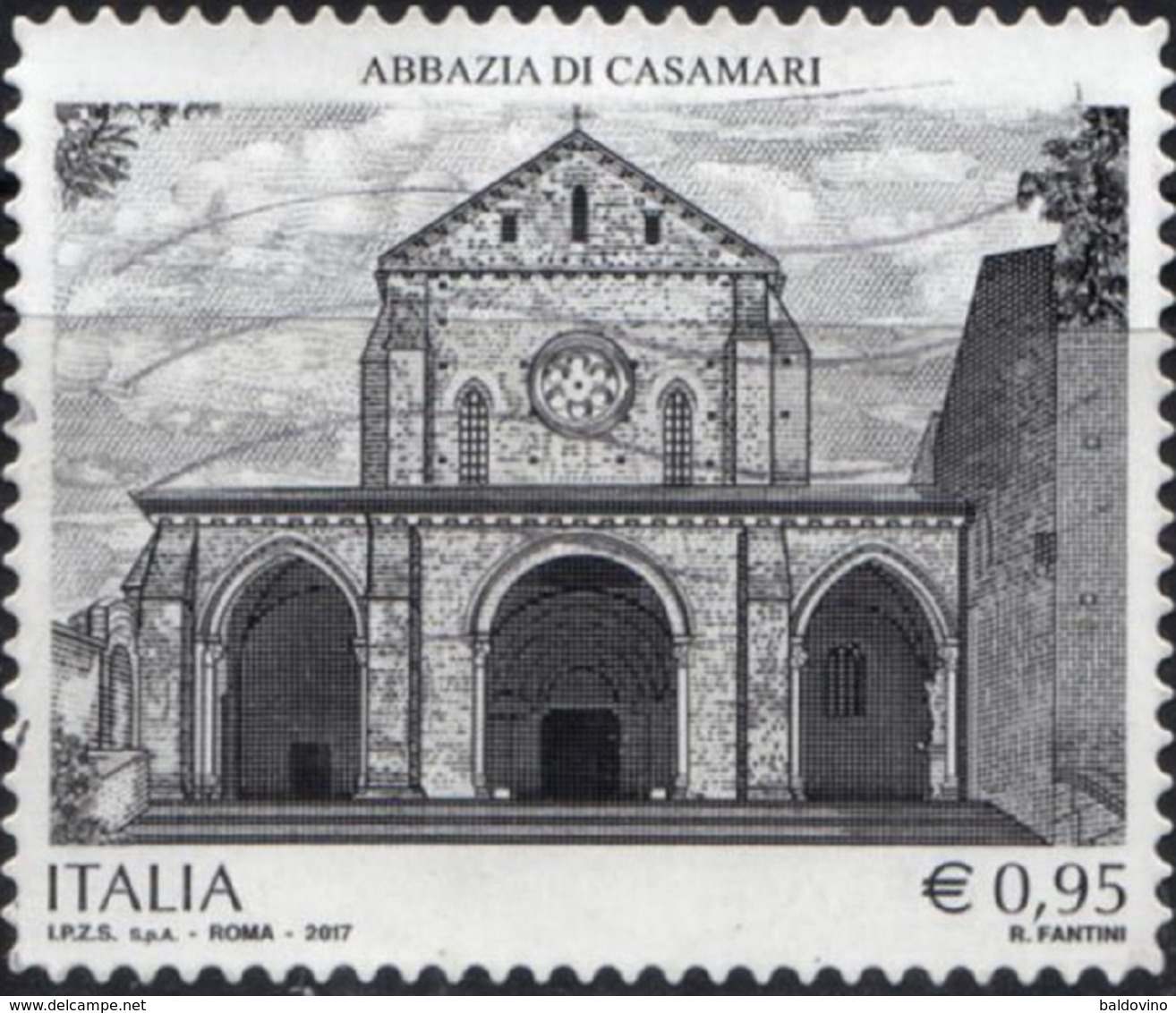 Italia 2017 Abbazia Di Casamari - 2011-20: Oblitérés