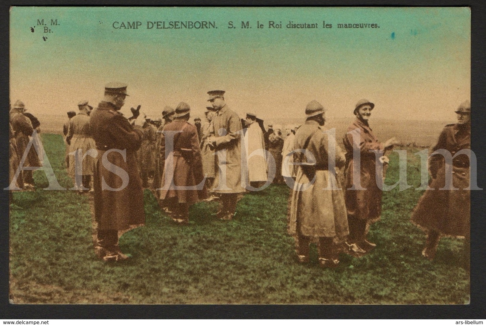 Postcard / ROYALTY / Belgium / Belgique / Roi Albert I / Koning Albert I / Camp D'Elsenborn / Unused / 2 Scans - Manoeuvres