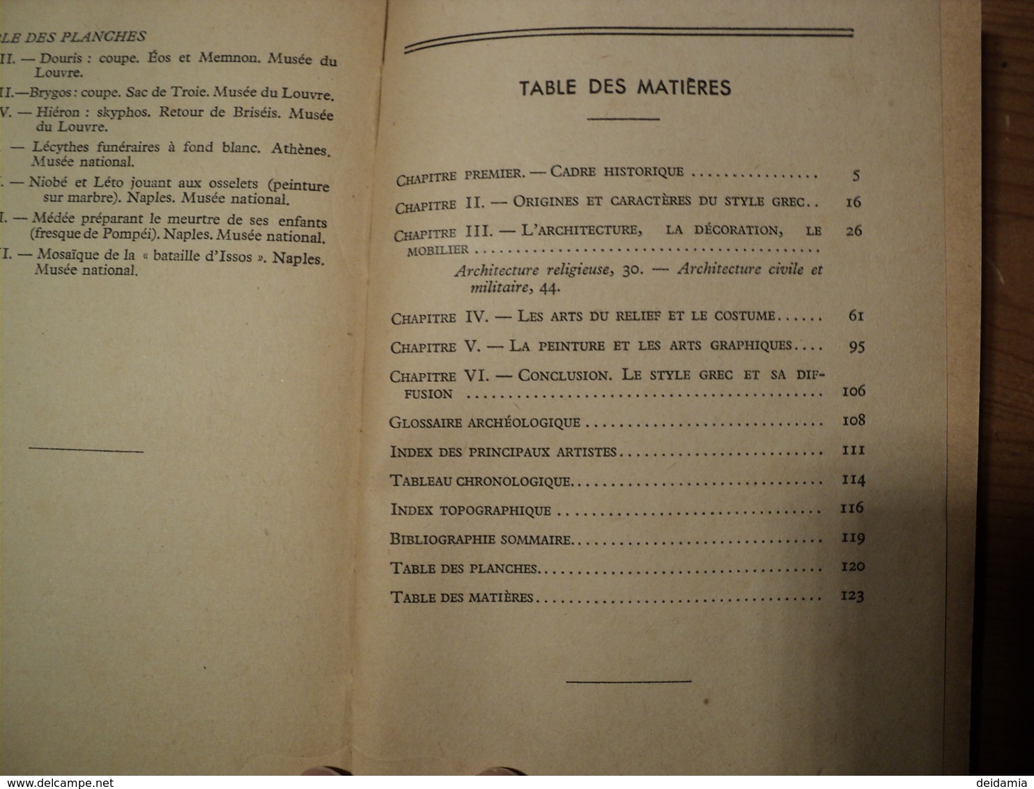 LE STYLE GREC. 1944. LAROUSSE COLLECTION ARTS STYLES ET TECHNIQUES PAR PIERRE DEVAMBEZ CONSERVATEUR DES MUSEES NATIONAU - Art