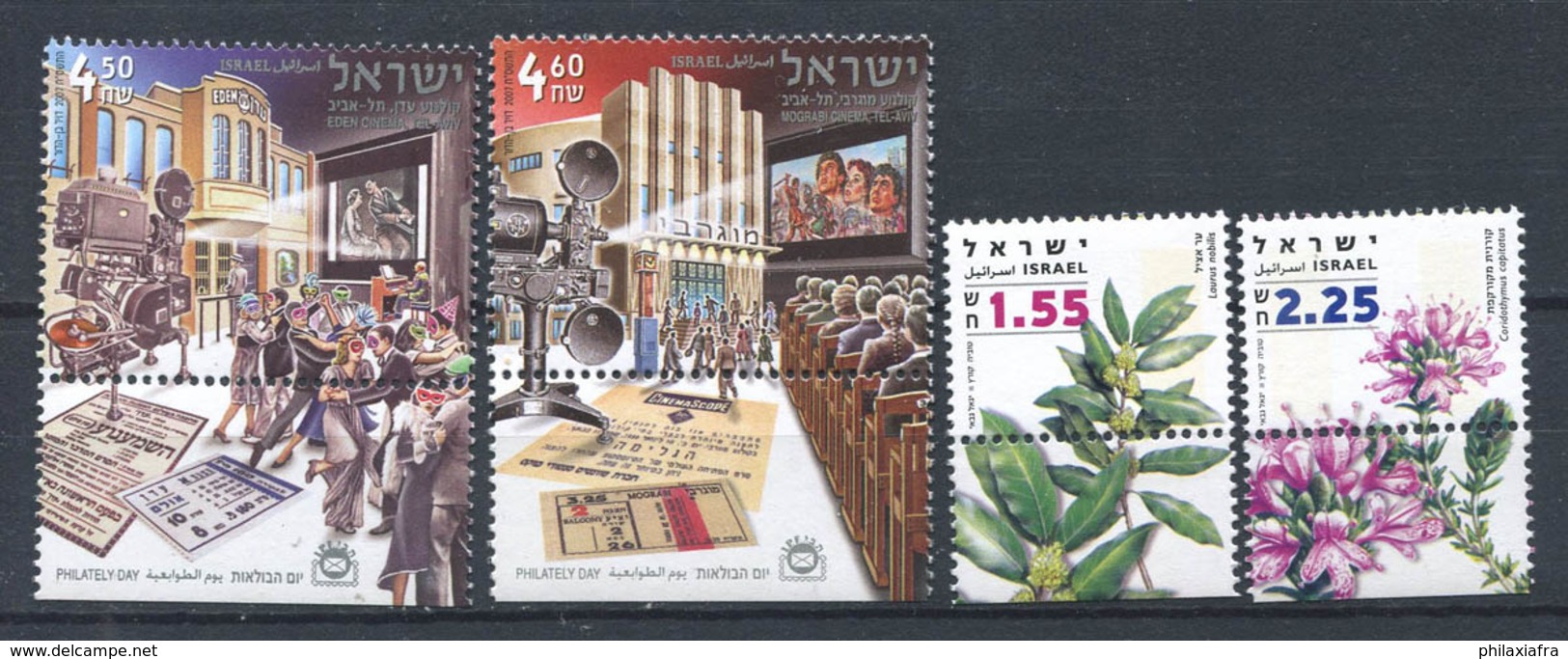 Israël 2007 Mi. 1946,1954 Neuf ** 100% Culture De Plantes - Neufs (avec Tabs)