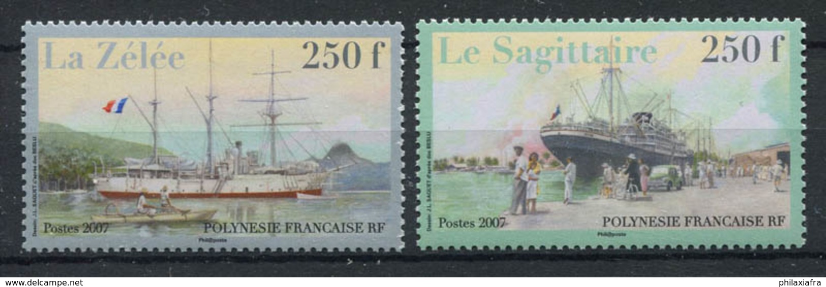 Polynésie Français 2007 Mi. 1009-1010 Neuf ** 100% NAVIRES - Neufs