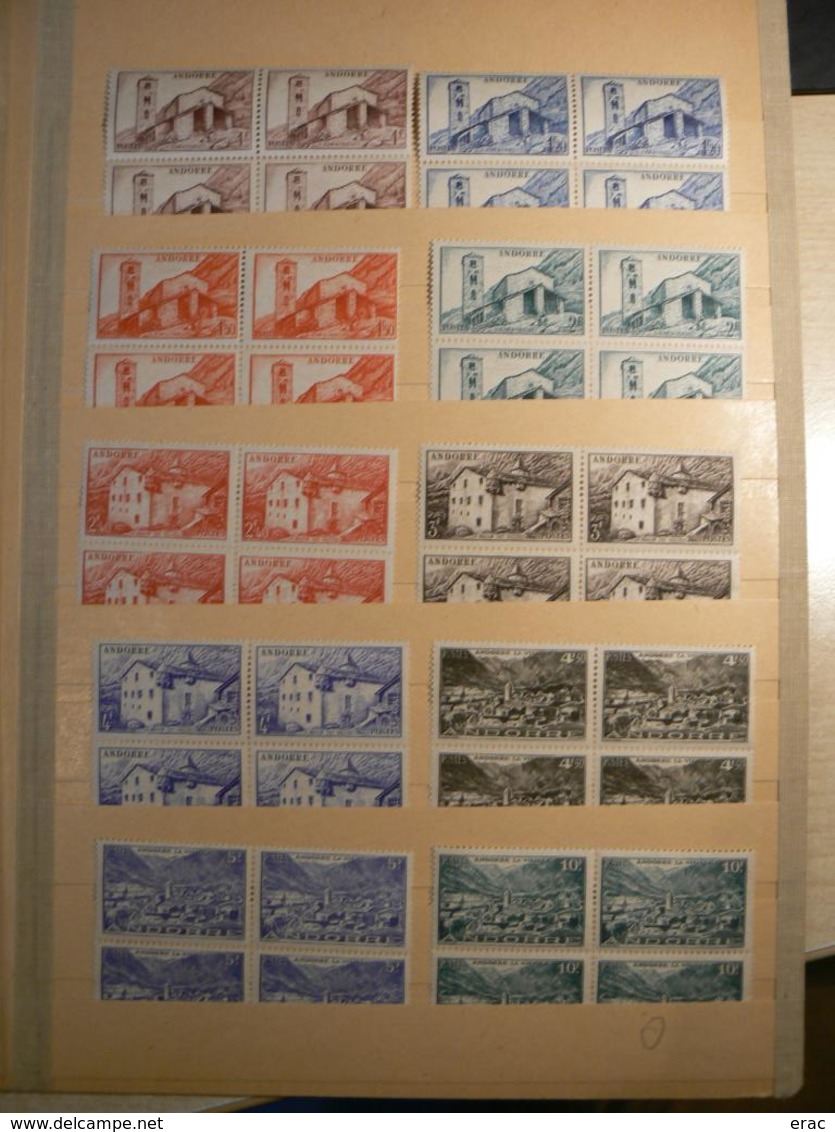 Andorre - Timbres Neufs ** - Années 1940/50/60 - Cote + 200 - Collections