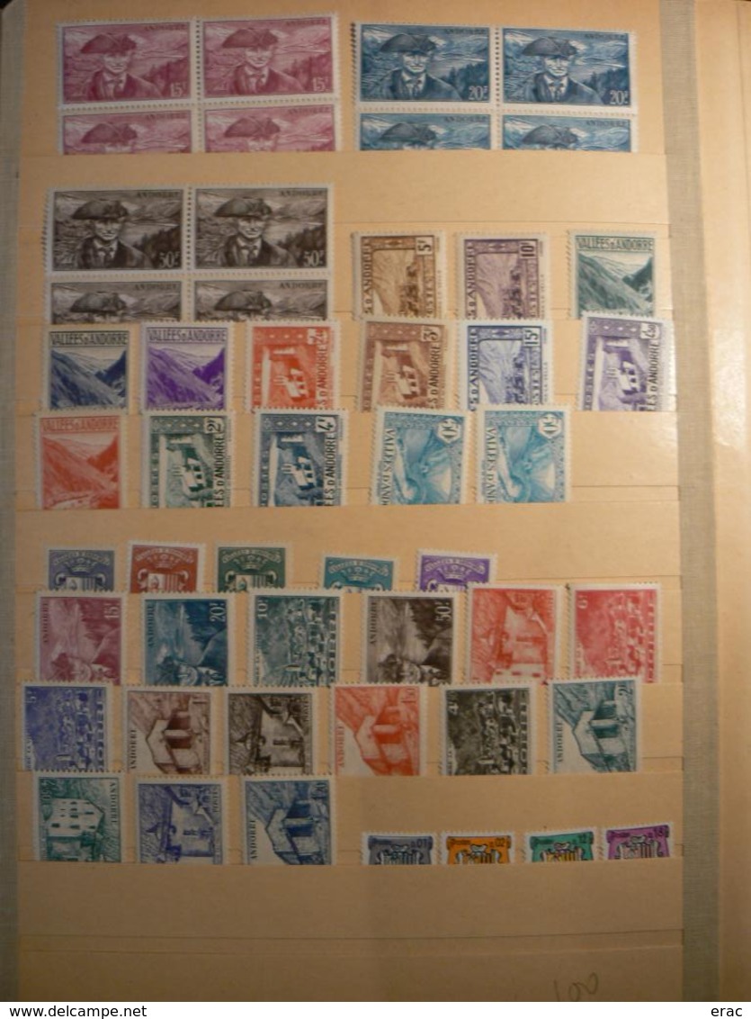 Andorre - Timbres Neufs ** - Années 1940/50/60 - Cote + 200 - Collections