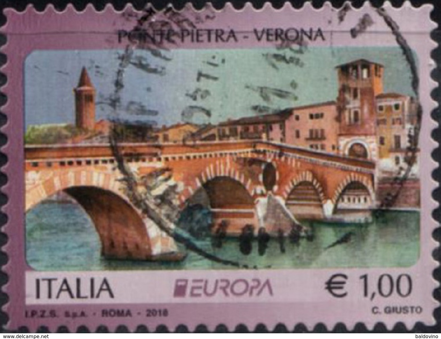 Italia 2018 Ponte Pietra Verona - 2011-20: Usati