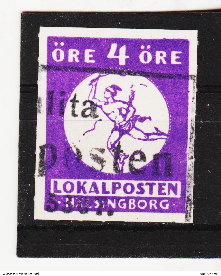 Post148 SCHWEDEN LOKALPOST HÄLSINGBORG Used / Gestempelt SIEHE ABBILDUNG - Emisiones Locales