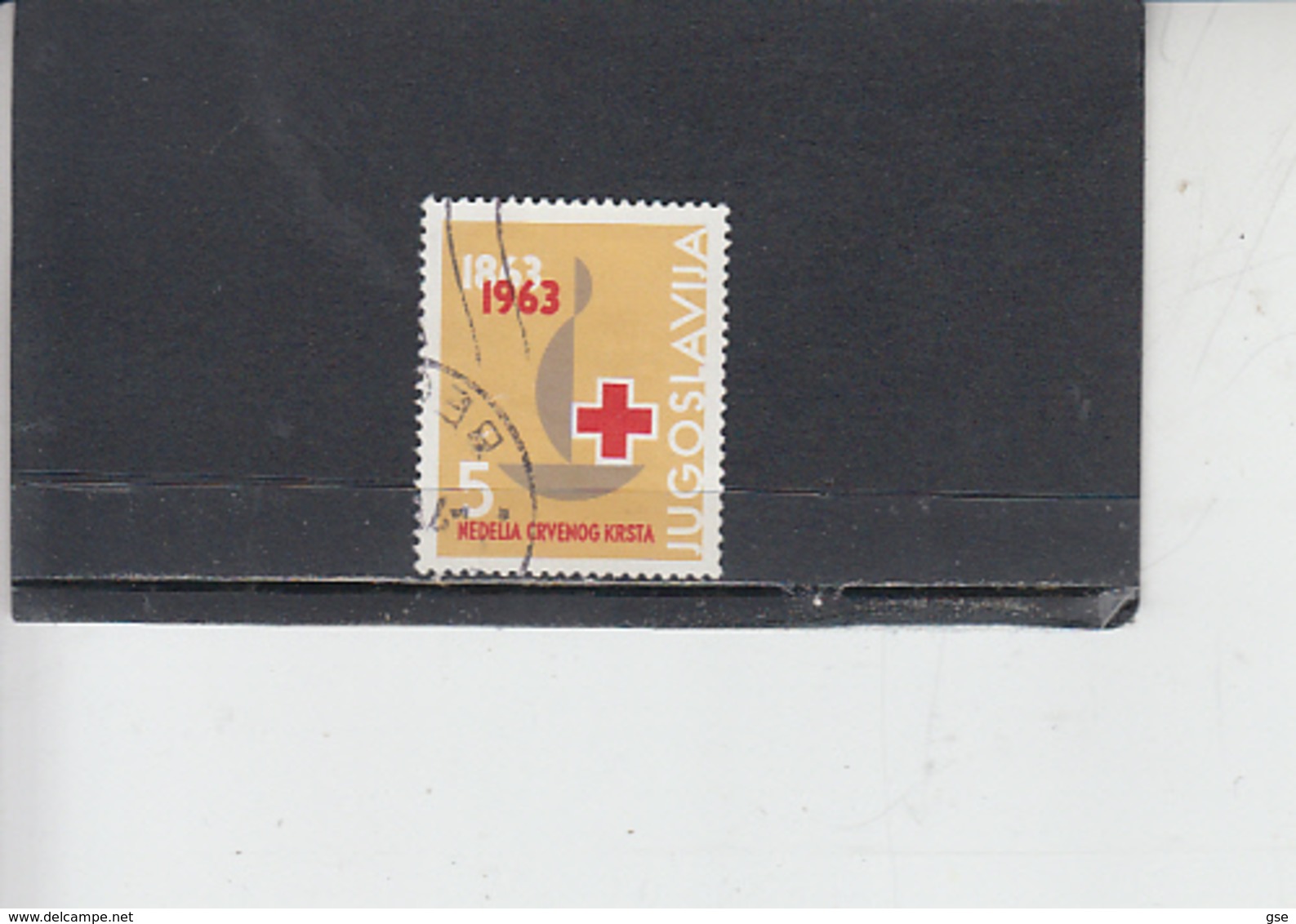 JUGOSLAVIA  1963- Unificato 51 - Beneficenza - Croce Rossa - Usati