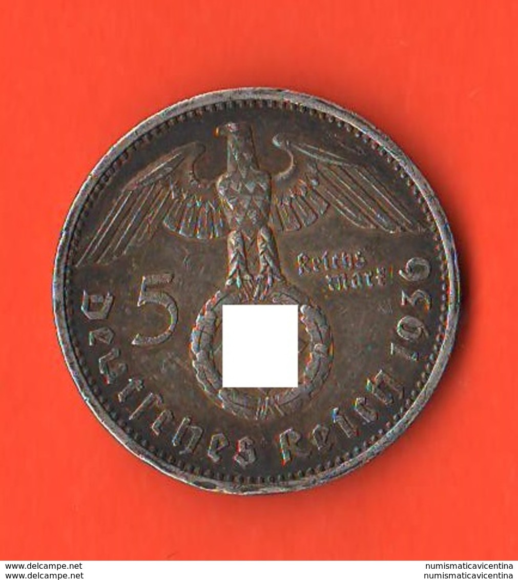 Germania 5 Reichsmarck 1936 A Troisième III° Deutsches Reich - 5 Reichsmark