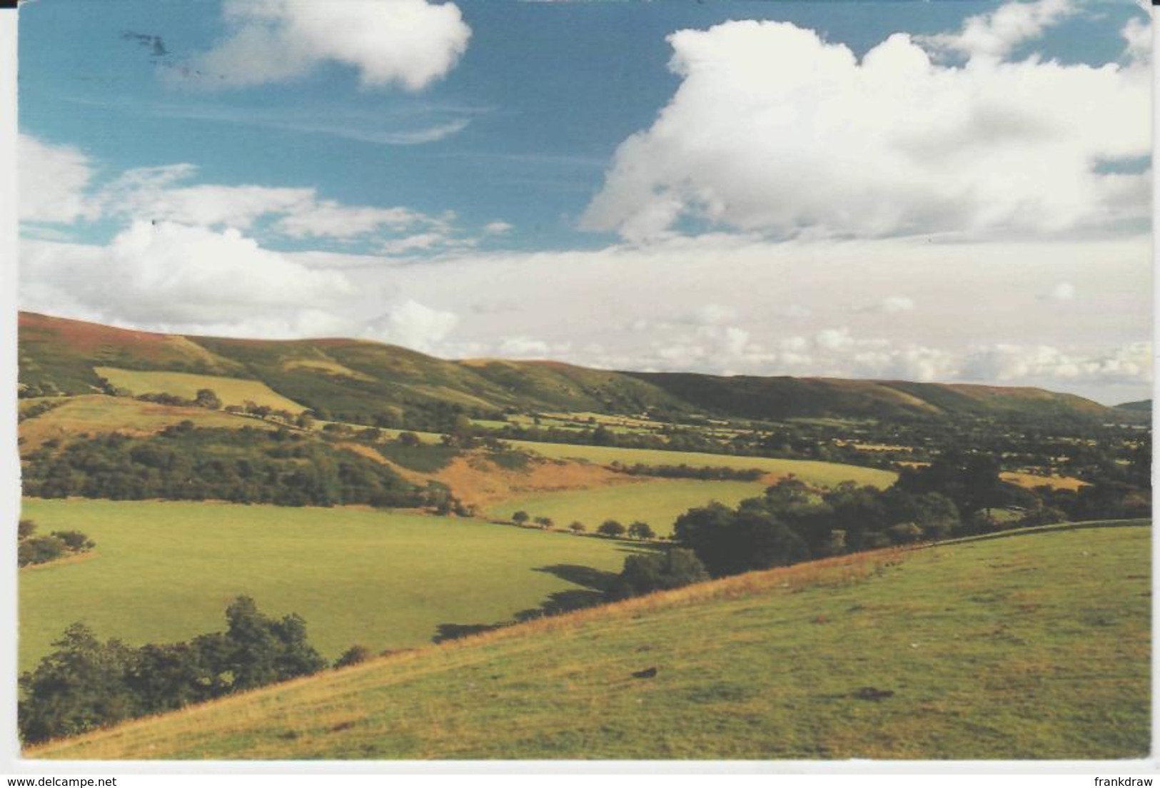 Postcard - The Longmynd From The West - Posted 12th July 1995very Good - Unclassified