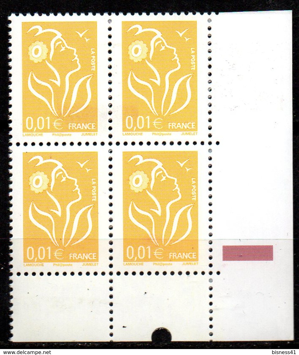 Col12 France  Variété  Marianne Lamouche  N° 3731A / 3954 Repere Vieux Rose Et Trace  Neuf XX MNH Luxe - Neufs